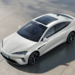 BYD Seal 07 DM-i 2026 с установленным на крыше LiDAR