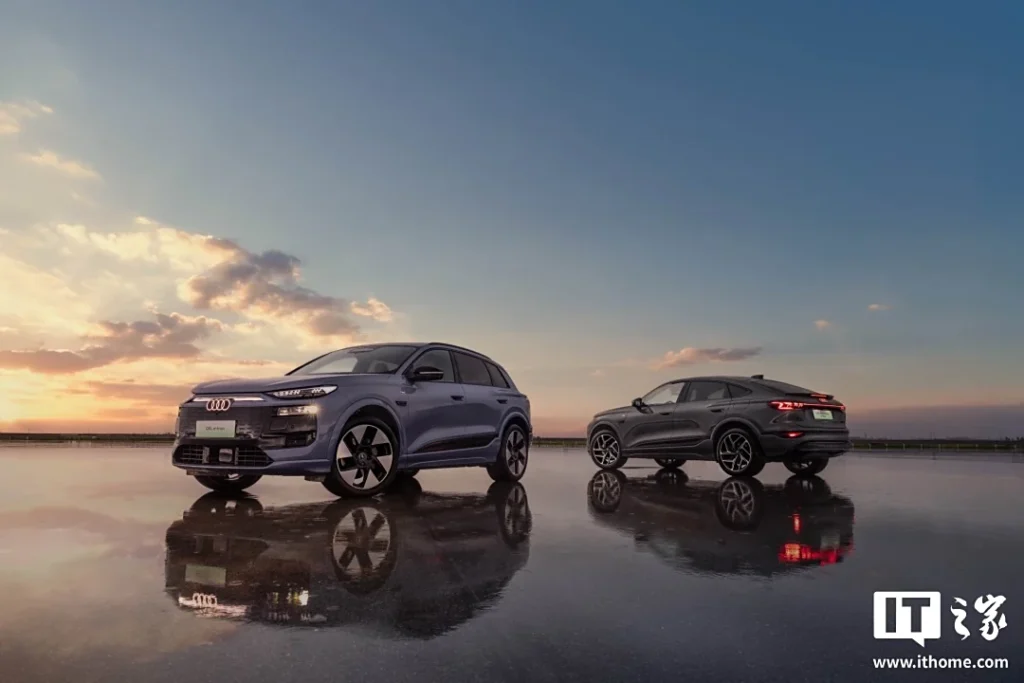 Новый Audi Q6L e-tron на презентации
