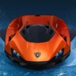 Электрический гидроцикл Lamborghini Seabob SE63 на воде