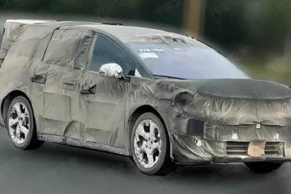 Замаскированный прототип Li Auto i9 на дорожных испытаниях