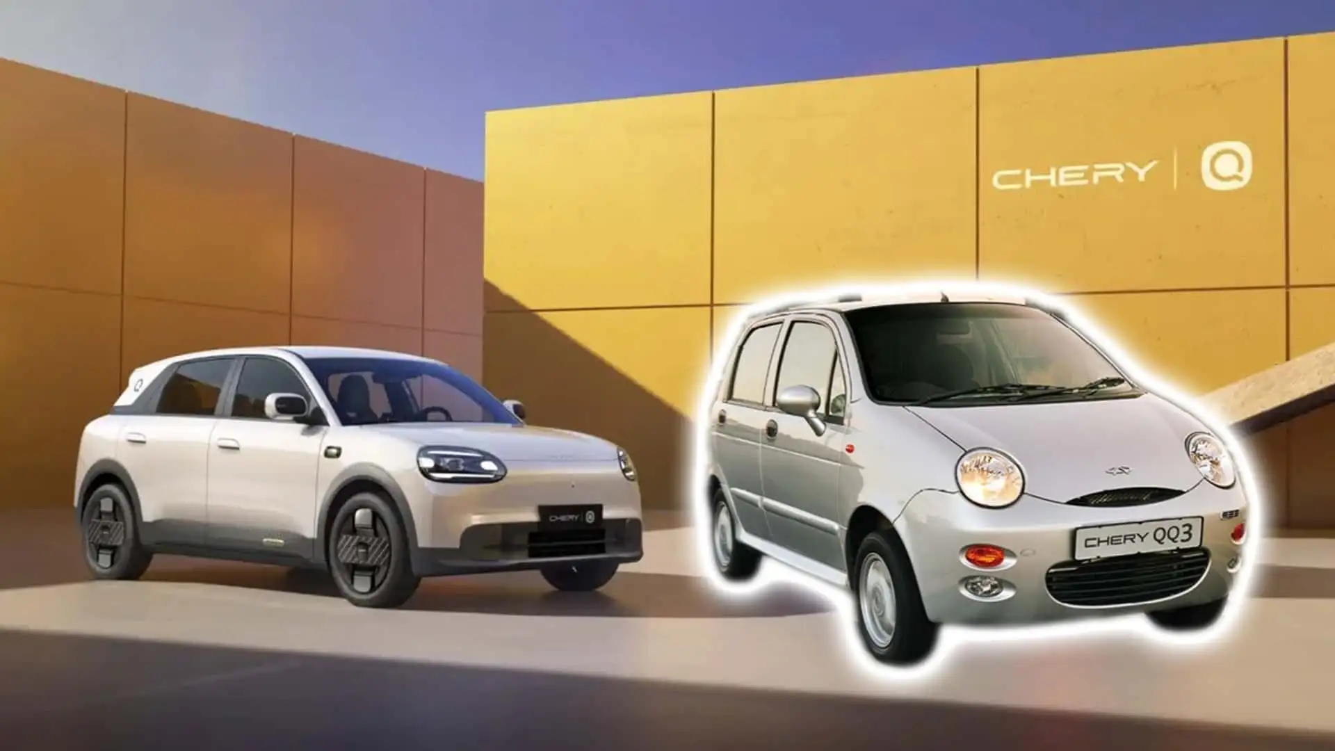 Chery QQ3 электромобиль