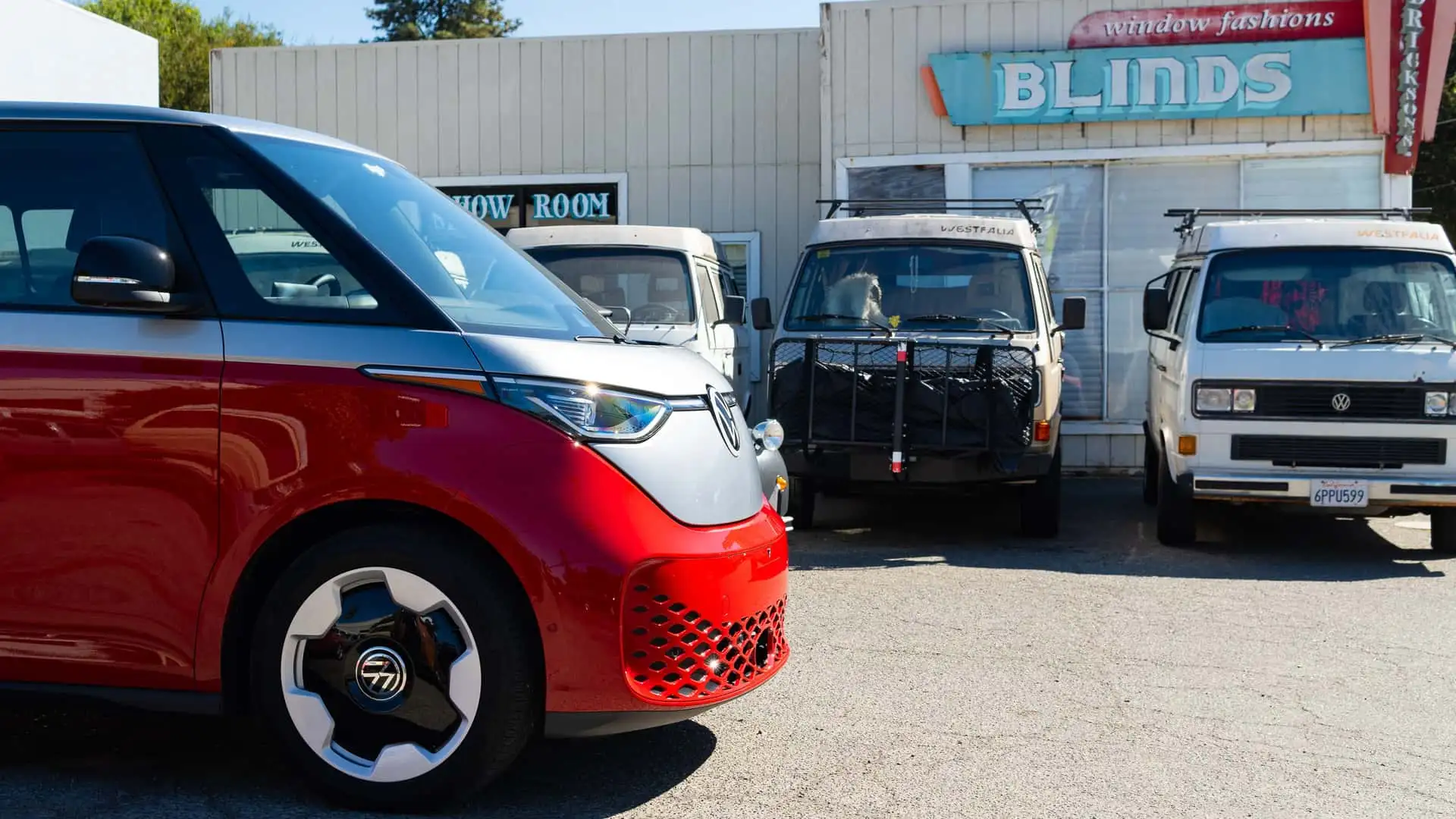 боковой профиль Volkswagen ID Buzz