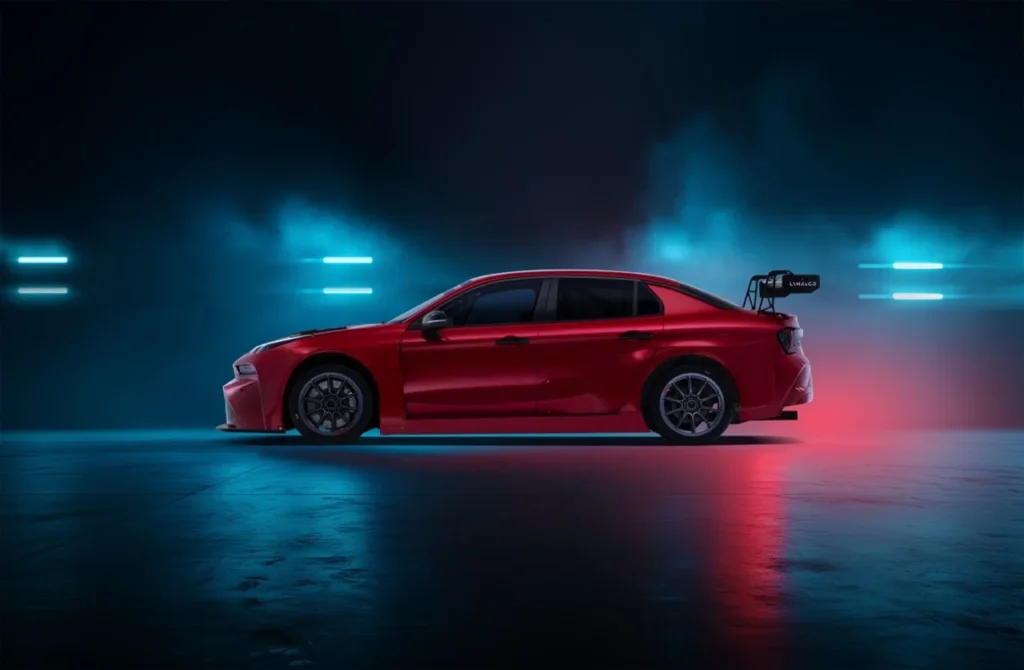 Официальный рендер Lynk & Co 03+ TCR