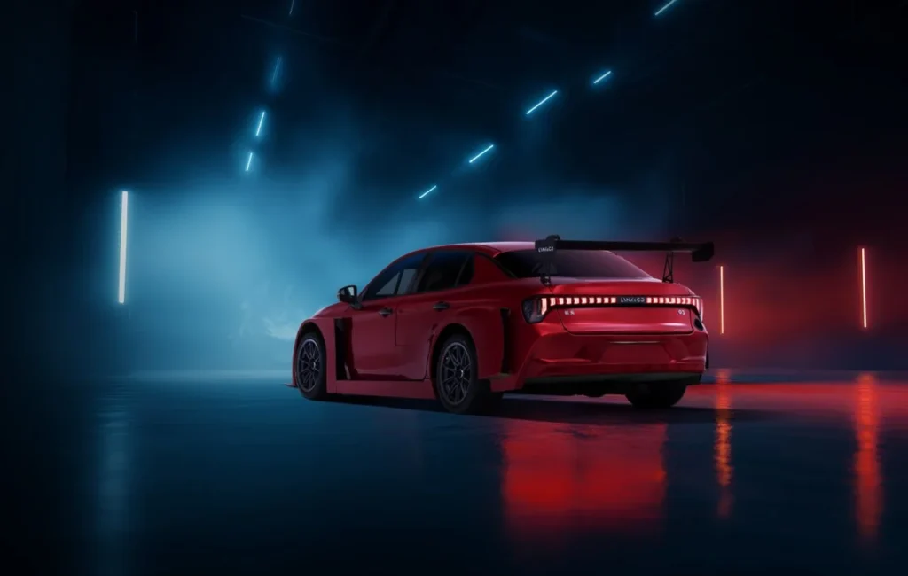 Официальный рендер Lynk & Co 03+ TCR