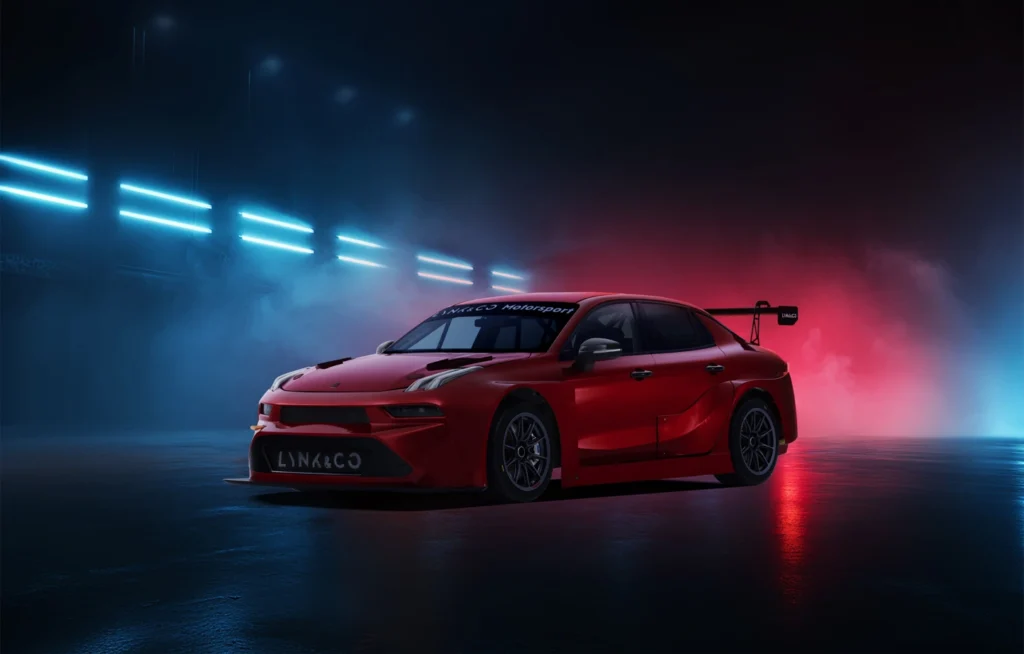 Официальный рендер Lynk & Co 03+ TCR