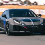 Электрический спорткар Alpine A110