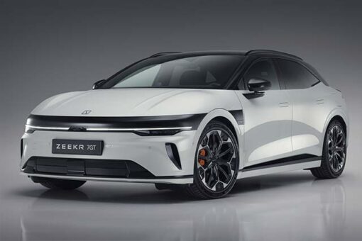 Электромобиль Zeekr на сборочном конвейере завода Volvo в Европе