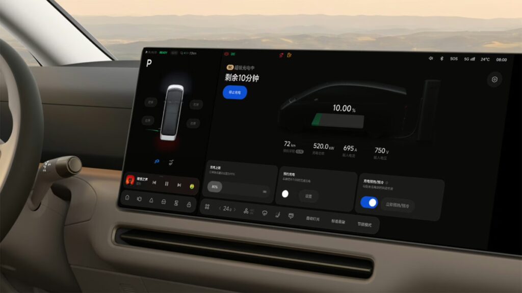 Электрический минивэн Li Auto Mega нового поколения