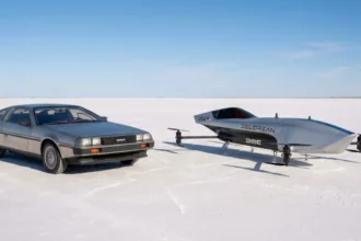 Летающий гоночный электромобиль DeLorean Airspeeder eVTOL